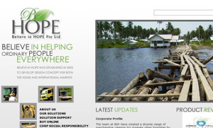 Believe In Hope website thumbnail Believe In Hope website thumbnail